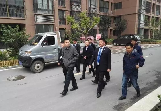 建投地产对宜居物业管理项目进行安全生产检查